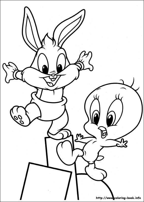 Baby Looney Tunes coloring picture